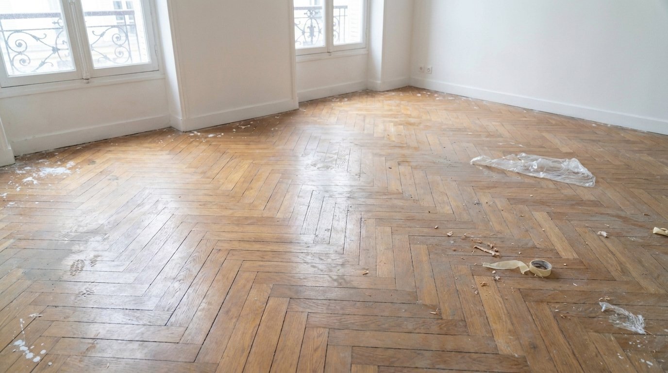 Avant — Séjour après travaux avant après